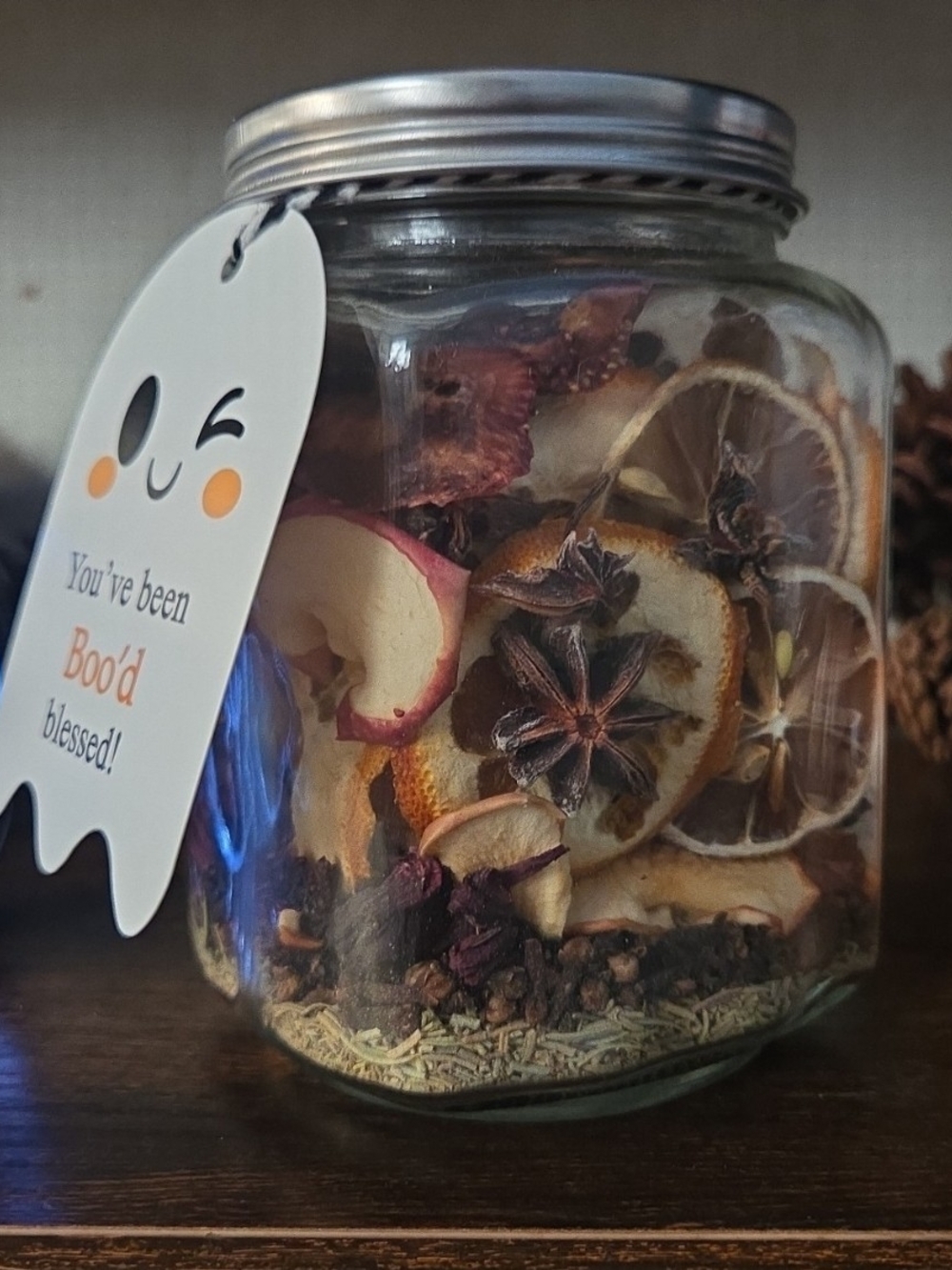 Handmade Halloween Simmer Pot Kit | Homemade Dehydrated Fruit & Spices